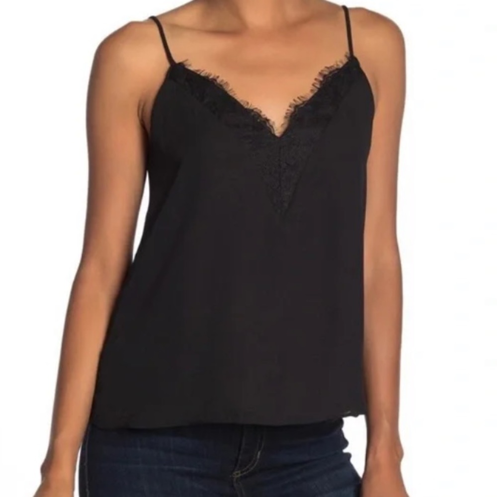 Socialite Black Lace Tank